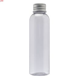 180ml Plastic Scent Clear Bottle Makeup Cream Organizer Shampoo Empty Refillable Bottles Aluminum Cap Hydrating Perfume Bottlegood qty