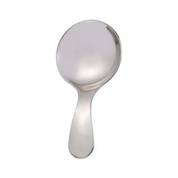 Small Stainless Steel Spoon Mini Coffee Tea Spoons Metal Spice Sugar Salt Scoop Kids Ice Cream Spoons