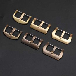 Cusn8 Bronze Buckle, 18 20 22 24 26mm Suitable Leather Strap Buckle, Bronze Watch Accessories H0915