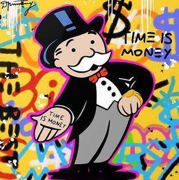 Time Money Oil Painting On Canvas Home Decor Handcrafts /HD Print Wall Art Picture Customization is acceptable 21062715