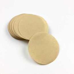 100-2000PCS Coffee Philtre Paper Round 56/60/ 68mm Espresso Maker V60 Dripper s Tools Moka Pot 210607