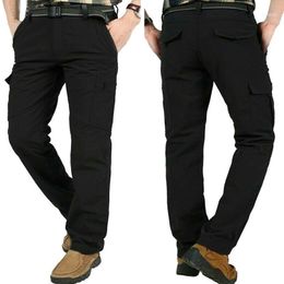 Men Work Multi-Pockets Cargo Pants Climbing Hiking Quick Dry For Outdoor Summer XRQ881