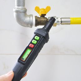 Natural Gas Detector Pen Type Leak Combustible Metre Analyzer Monitor For Home Visible Audible Alarm HT61