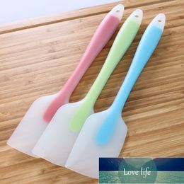 21CM/28CM Practical Non Stick Baking Silicone Cake Flour Mixing Oil Bread Scraper Spatulas Kitchen Pastry Tools Heat Resistant