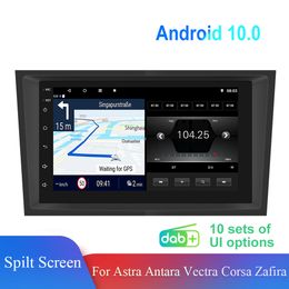 2Din Android 10.0 GPS Car Radio FM EQ Player For Astra Antara Vectra Corsa Zafira Meriva vivara Vivaro Combo Signum