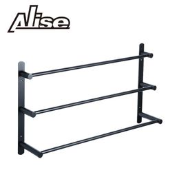 Towel Racks Alise SUS304 Stainless Steel Bathroom 3 Bars Hanging Rod/Rail Wall Mount 24-Inch