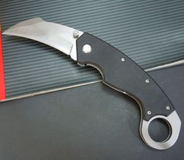 SmiWs CK33 Керамбитовый нож с когтями Лезвие для каменной стирки Сталь G10 Ручка Тактический карманный коготь Складные ножи Охота Рыбалка EDC Инструмент для выживания Ножи Z-1833