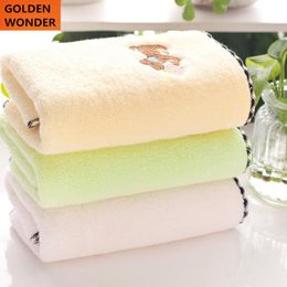 puppy towels NZ - Towel Arrival Pure Cotton Untwisted Embroidered Puppy Washcloth Washrag High Quality Made In China Home Decor Towels