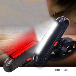 Safe Night Riding Lamp Waterproof Mountain Bike Light Rechargeable Safety Warning Rear Tail High Brightness