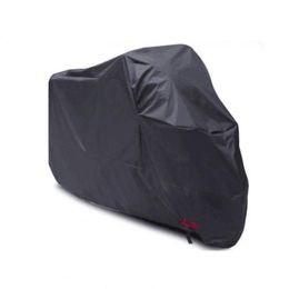 180T Waterproof Motorcycle Cover Black Silver Motor Sewing Sunscreen Dust Prevention Multi Colour Oxford Cloth+PU XXL XXXL
