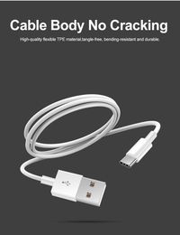 Cell Phone Cables 0.25/1/2/3M USB-C 3.1 Type C Fast Charger Data Charger Sync Data USB Cable For Samsung Galaxy S9/S9+ Note8 S8/S8+ Huawei Xi