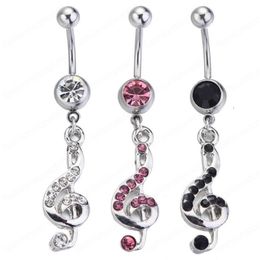 Mix color belly style Button ring Navel Rings Body Piercing Jewelry Dangle Accessories Fashion Charm