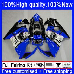 Bodywork For HONDA CBR600FS CBR600 F2 CBR600CC 91-94 Body 34No.157 CBR 600F2 600 F2 FS CC 600CC 600FS 1991 1992 1993 1994 CBR600F2 91 92 93 94 Fairing Kit Blue Blk white