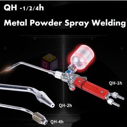 QH-1/2/4h Metal Powder Spray Welding Torch Oxygen Acetylene Flame Welding Gun