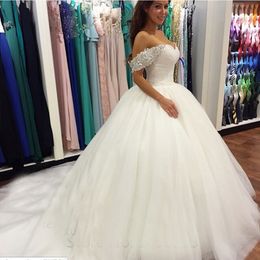 ZJ9029 custom made White Ivory Sweetheart Bride Dresses Off Shoulder Wedding Ball Gown Princess maxi formal plus size 2-26W