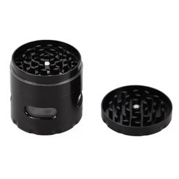 2022 new 4 Layers 55mm Mental Zinc Alloy Grinders for Dry Tobacco Herbal Spice Grinder Pollen Catcher Crusher Grinder