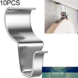 10pcs Stainless Steel Wall Seam Hook No Trace Free Punch Vinyl Board Creative Kitchen Home Kitchen Bedroom Wall Hook Factory price expert design Quality Latest Style