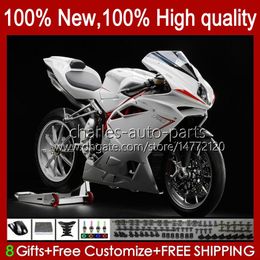 Bodys kit For MV Agusta F4 R312 750S 750 1000 R CC S 1000CC 05-06 Bodywork 35No.27 312 1078 S 312R 750R 1000R Cowling 2005 2006 MA MV F4 05 06 OEM Fairings Glossy white