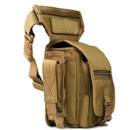 Outdoor Multifunctional Tactical Drop Leg Bag SWAT Hunting Tool Waist Pack Motorcycle Sports Waist Belt Pouch Bag Q0721