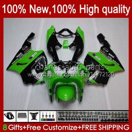 Bodywork Body For KAWASAKI green black new NINJA ZX-750 ZX7R ZX750 ZX 7 R ZX 750 28HC.17 ZX 7R 1996 1997 1998 1999 2000 2001 2002 2003 ZX-7R 96 97 98 99 00 01 02 03 OEM Fairing