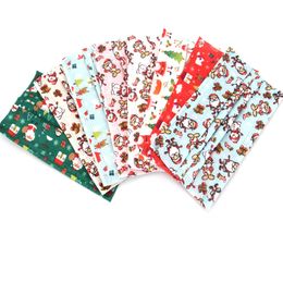 Non-woven fabric Disposable adult printed mask three-layer thickened meltblown fabric male and female personality Christmas pattern PM2.5