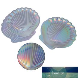 8Pcs 10" Iridescent Sparkle Shell Paper Plates Party Tableware Festival Baby Shower Wedding Party Supplies Desktop Dress Up Factory price expert design Quality