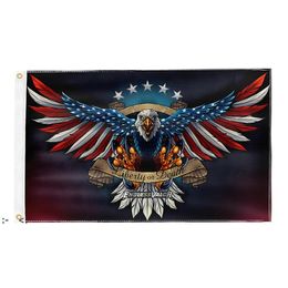 Confederate Eagle Arcgive 3x5ft Flags 100D Polyester Outdoor Banners Vivid Colour High Quality With Two Brass Grommets RRD11023