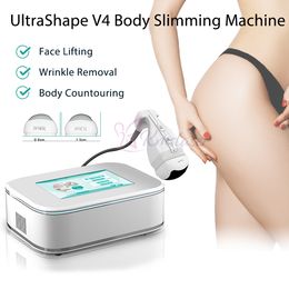 Portable liposonic machine fast slimming ultrashape liposonix skin lifting cellulite removal beauty equipment with 2 cartridges