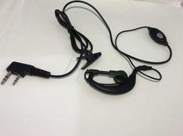 braided headset plugged in and out for 50000 times walkie talkie headset K head fine