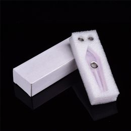 Natural Smokingpipe Crystal Stone pipes Smoking Tobacco Pipe healing HandPipes & Carb Hole Gemstone Tower Quartz Point