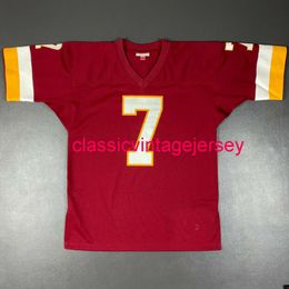 100% Stitched Joe Theismann Mitchell Ness 1982 Jersey Custom any name number XS-5XL 6XL Jersey Men Women Youth