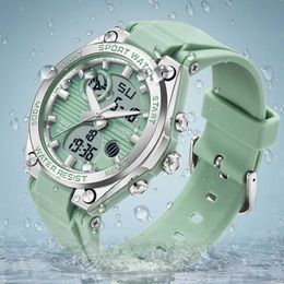 SANDA Brand Watches Men Women Students Waterproof Running Seconds Calendar Luminous Electronic Watch Sports Outdoor Watch Gift G1022