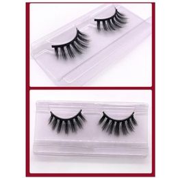 1 Pairs 3D pair of natural thick magnet eyelashes Eye makeup Mink False lashes Soft Fake Extension Beauty Tools 12 styles