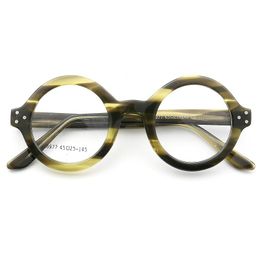 Fashion Sunglasses Frames 80228 Acetate Handmade Retro Glasses Frame Men Women Optical Computer Eyeglasses