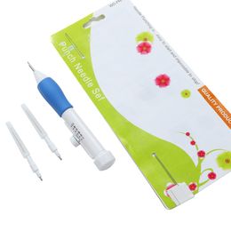 Magic Embroidery Pen Set Three -Dimensional Design Hot Practical ABS Plastic DIY Weaving Needle Knitting Tool