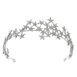 Fairy Star Tiara Bridal Wedding Crown Hair Accessory Clips & Barrettes