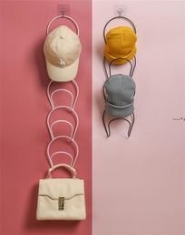 NEWFactory Hooks Rails Hat Rack Caps Racks Holder Organiser Cap Holders Door/Wall/Clothes Rod Hanger Storage Baseball, Caps, Towel RRA9963