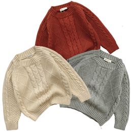 Autumn Baby Boys Girls Sweaters Kids Sweaters Winter Boys Knit Sweater 1-7Yrs Girls Sweater Toddler Girls Winter Clothes Boys Y1024