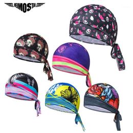 Weimostar Printing Women Cycling Cap Pirate Head Scarf Breathable Headscarf Bandana Ciclismo Anti-Sweat Riding Headband Gorra Caps & Masks