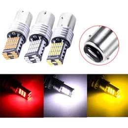 10Pcs/Lot Super Bright 1157 4014 45SMD LED Bulbs For Car Turn Lights Brake Lights Reverse Lights Taillights 12V