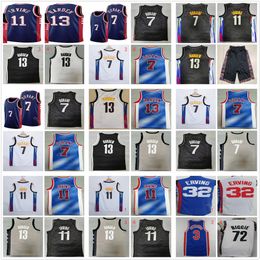 2021/22 Mens 7 Kevin James Durant Harden Jersey Kyrie 11 Basketball Irving Jerseys Brooklyns City 75th Anniversary Ne