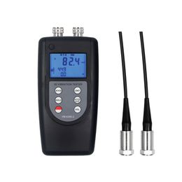 3D Vibration Meter Tester Digital Vibrater VM-6380-2 With 2 Piezoelectric Transducers