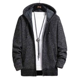 men's sweater with fur inside