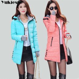 parka women Winter Jacket Women's Coats Hooded Coats Female Parka Thick Cotton Padded Lining Winter women's Coats outwear 210519