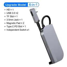 Stations HUB 17 In 1 Type To PD RJ45 VGA HD 3 Screens USB 3.0 2.0 Adapter Docking Station Type-c