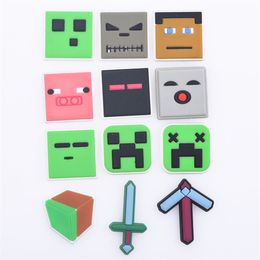 Factory wholesale price UNN kids game designer Charms For Square face shoe accessories