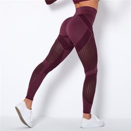 High Waist Seamless Leggings Pants Women Gym Push Up Leggins Sport Fitness Workout Jogger 211215