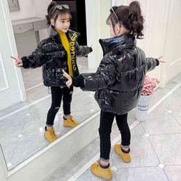Down Coat Child Winter Jacket Clothes Girl Thicken Warm Waterproof Coat Hooded Short Down Cotton Coats for Kids Outerwear Parka Clothing 211203 Q240507