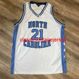 Stitched Men Women Youth JAWAD WILLIAMS NORTH CAROLINA UNC TAR HEELS 2002 COLLEGE BASKETBALL JERSEY Embroidery Custom Any Name Number XS-5XL 6XL