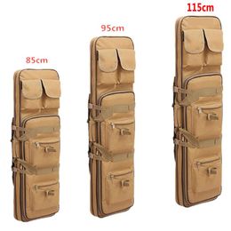 Stuff Sacks 85 95 115cm Tactical Gun Bag Case Rifle Backpack Sniper Carbine Shooting Carry Shoulder Bags For Hunting Accessories
